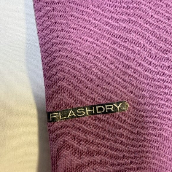 The North Face Women’s FlashDry ¼-Zip Top Large Purple EUC - Picture 7 of 10